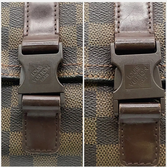 Louis Vuitton Melville Damier Ebene Camera Messenger Crossbody Bag - Picture 13 of 17